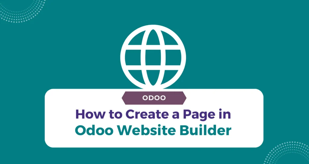 How to Create a Page in Odoo Website Builder